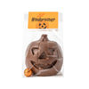 Chocolate pumpking figure packaged